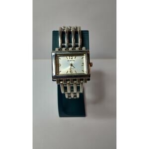 Rumours Women's Tier Band Watch Silver Tone Tested and Works Well